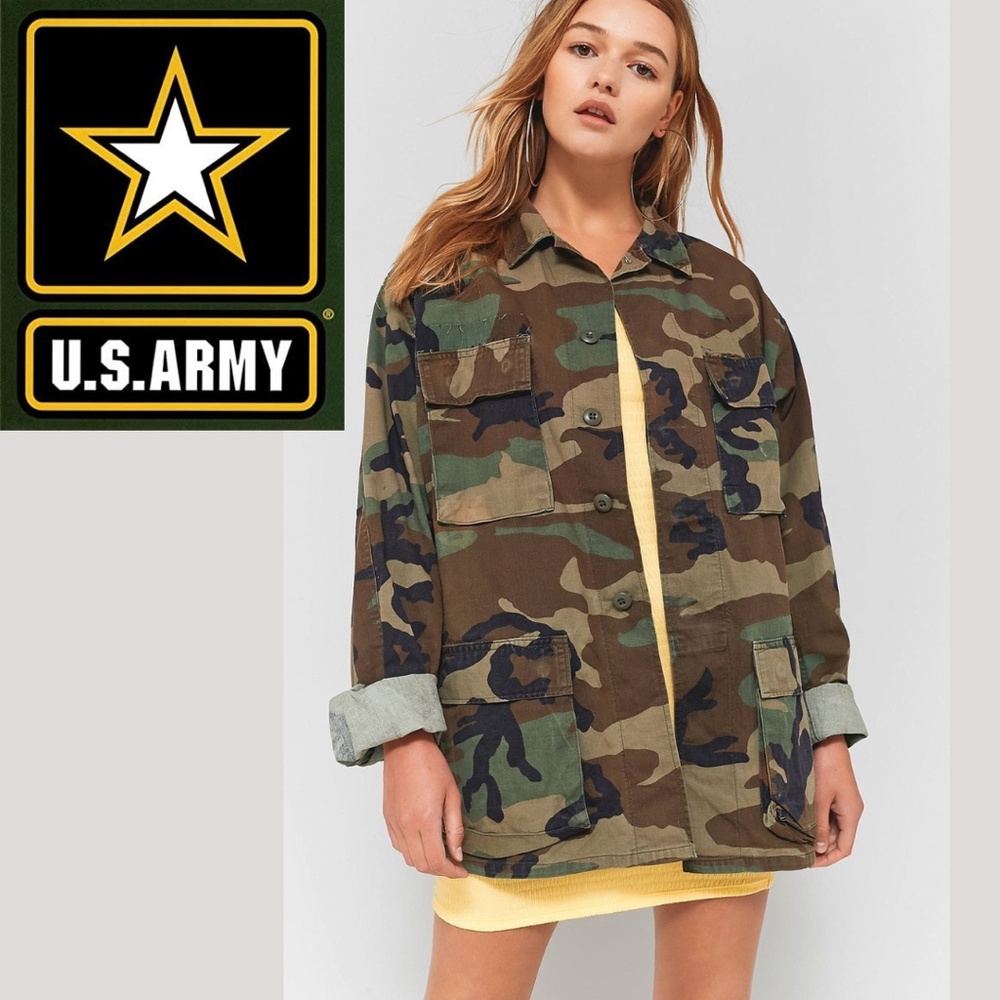 Vintage USA Army Issued Utility Jacket
